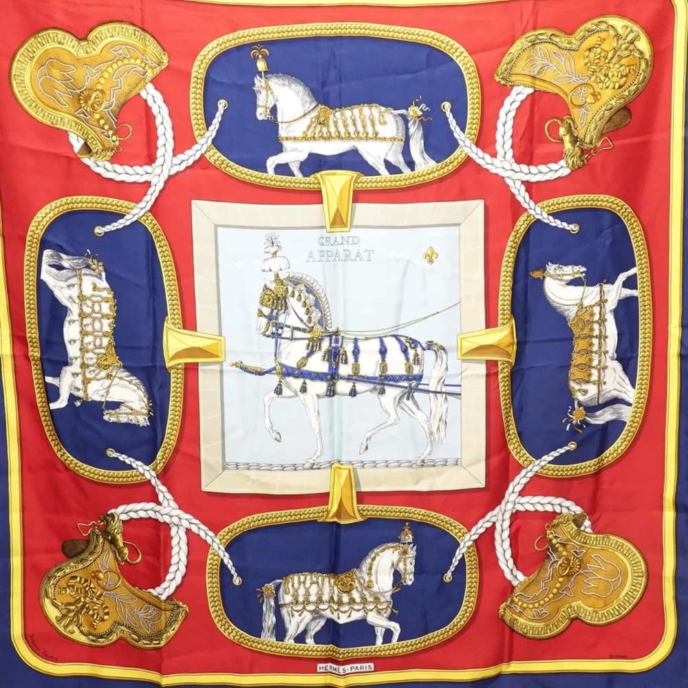 Hermes Carre Silk Scarf